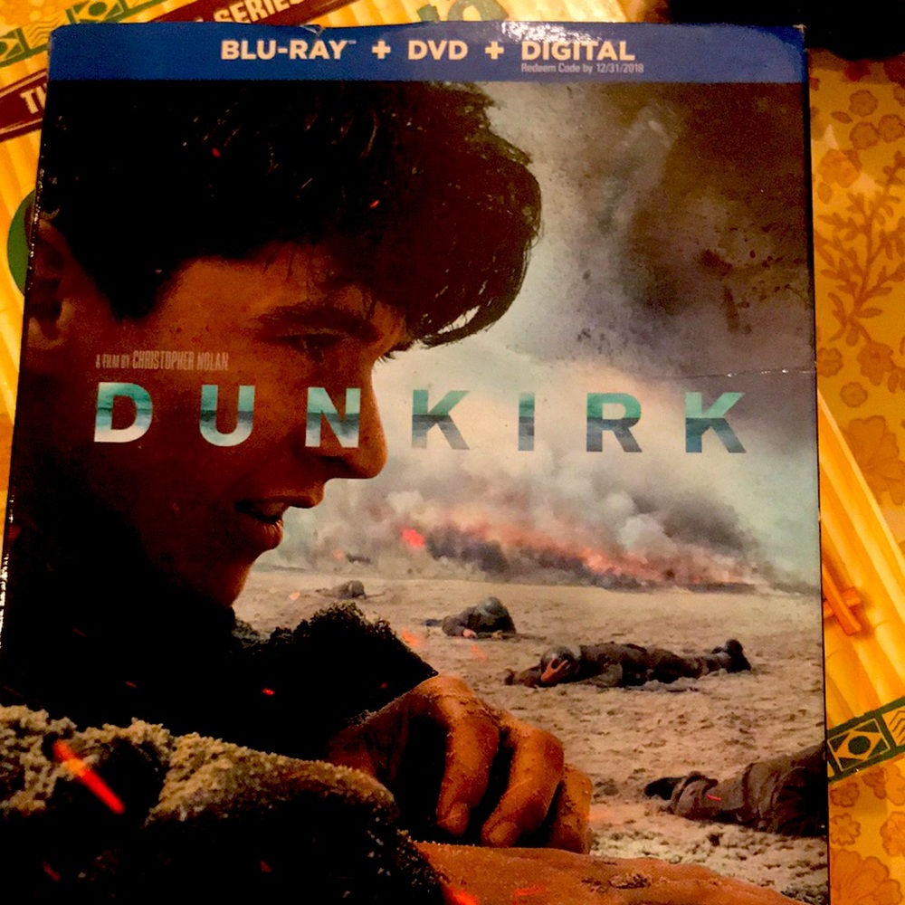 Dunkirk DVD blueray NWT in plastic